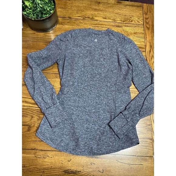 LULULEMON Extra Mile Long Sleeve Reflective Size 8 - Picture 6 of 7